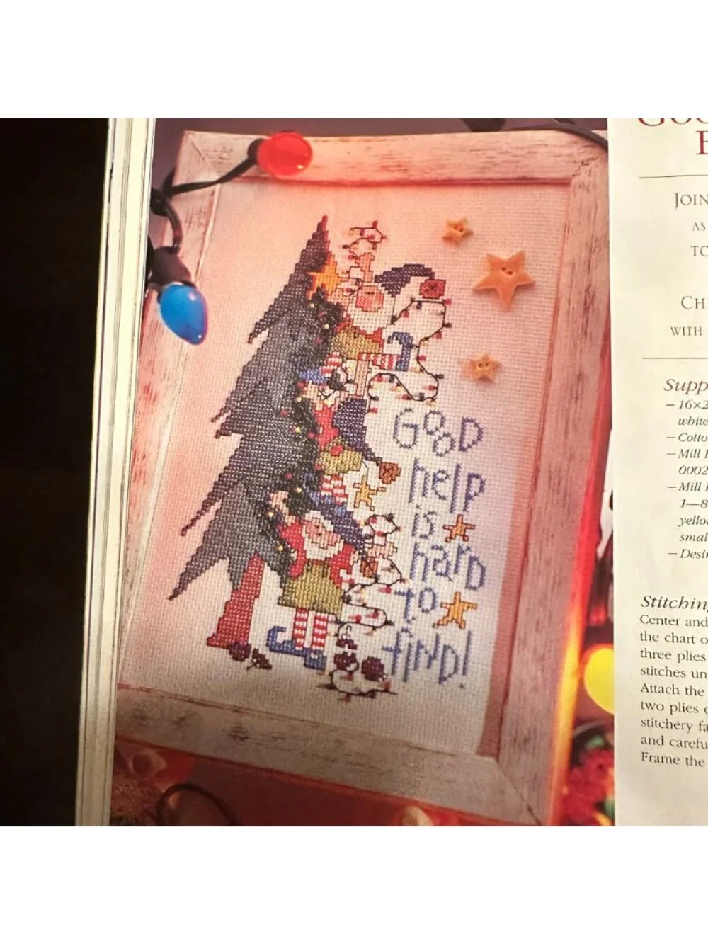 Better Homes & Gardens Cross Stitch Christmas Magazine